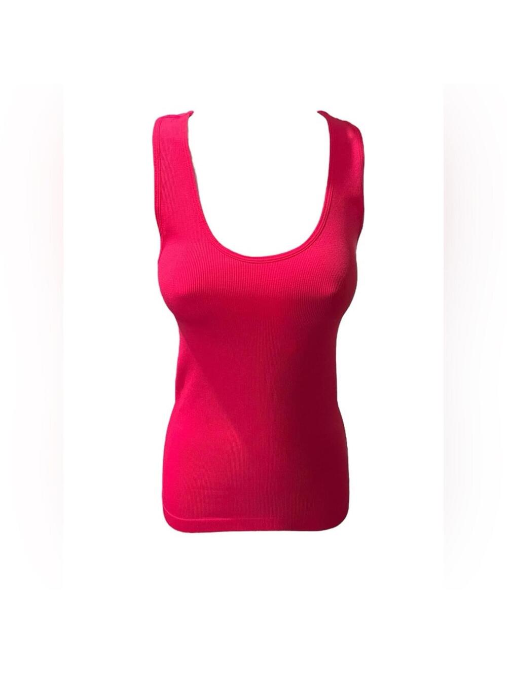 NWOT Body Central Pink Tank Top with Sleek Design Size XS/S